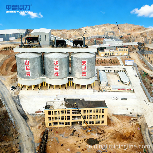 Драбнільны завод магутнасцю 1500 TPH